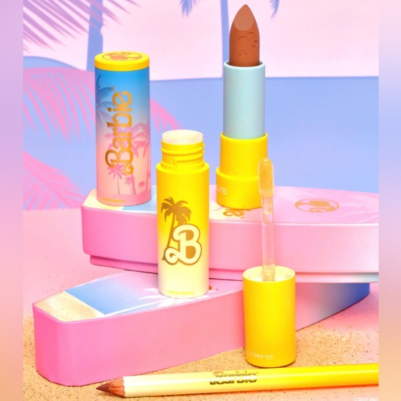 💖NIB💖 BARBIE™ X GLAMLITE PR BOX Cosmetics Makeup Gift Set - Picture 10 of 17